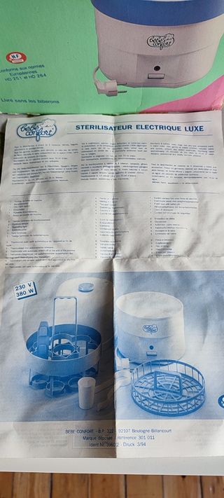 Esterilizador de biberones