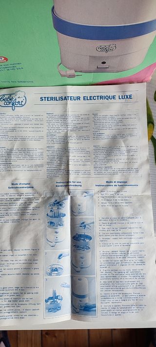 Esterilizador de biberones