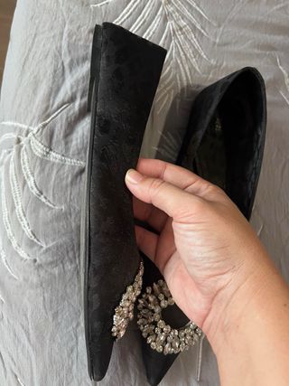 Bailarina punta talla 40 zara