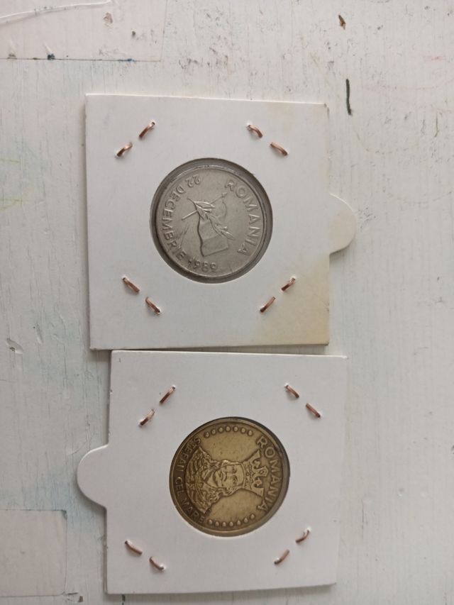 Monedas de Rumanía 