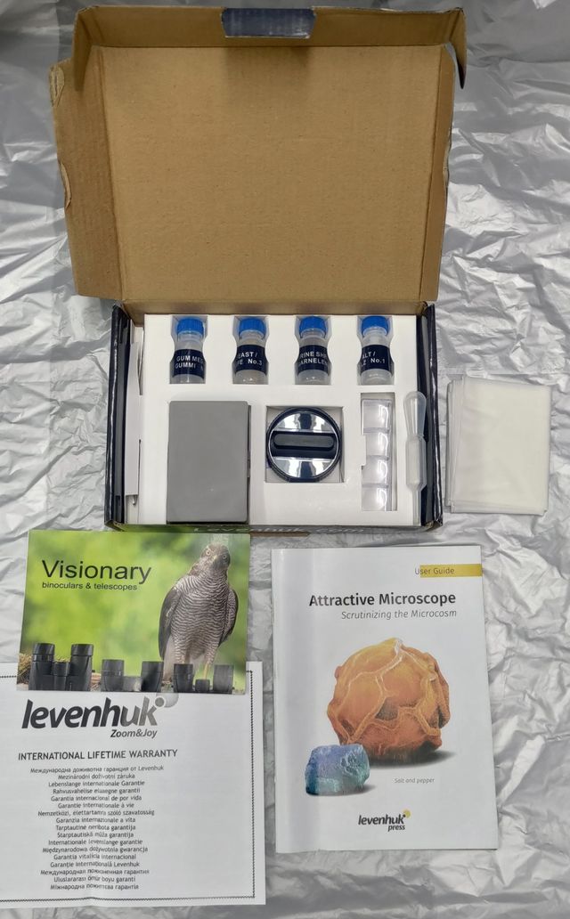 Levenhuk K50 Kit de Laboratorio Doméstico
