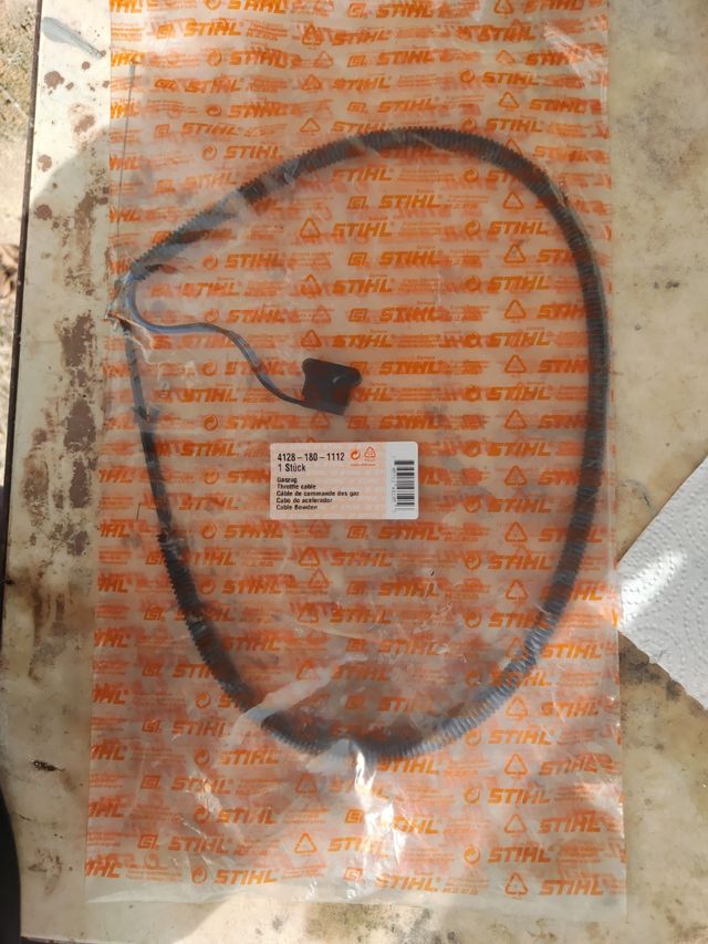 STIHL cavo gas e spegnimento