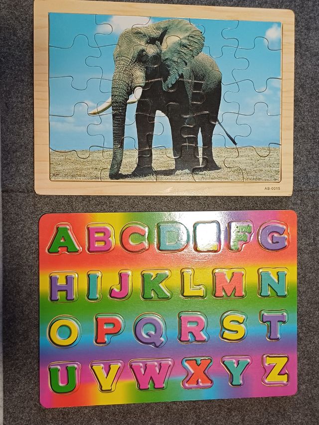 PUZZLE DE MADERA ( 2 UNIDADES)