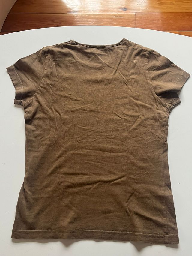 Camiseta marrón DKNY Talla 12