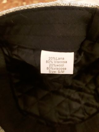 Orejeras y guantes nuevos,gorra invierno color gri