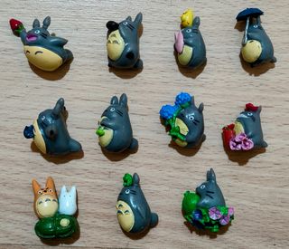 Figuras tamaño tipo Kinder Totoro