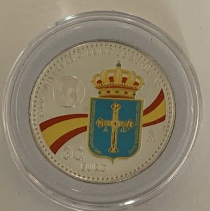 MONEDA CONM. DEL REINO DE ASTURIAS. 2018 - 30 EURO