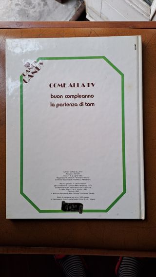 Libro Candy Candy 1980