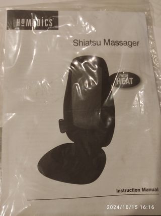 Massaggiatore shiatsu da poltrona homedi