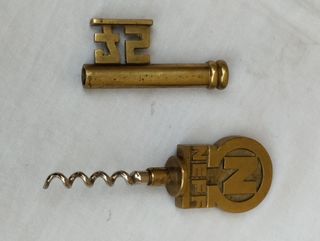 Cavatappi tire-bouchon pubblicitario forma chiave