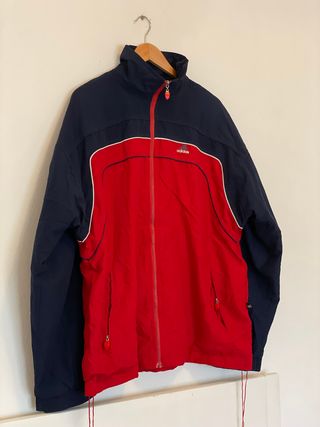 Chaqueta Vintage Adidas con logos bordados