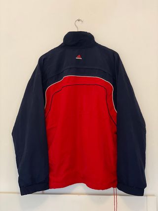 Chaqueta Vintage Adidas con logos bordados