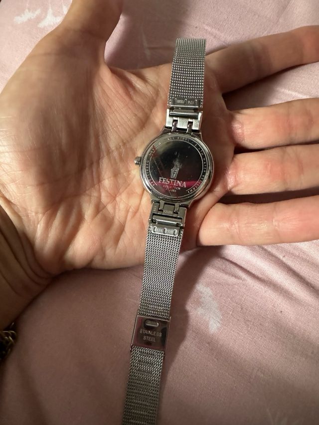 Reloj festina plateado