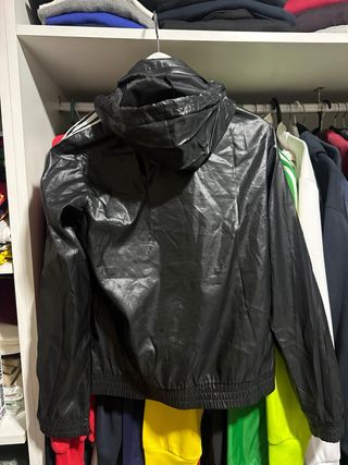 sudaderas adidas originals retro tela brillo    