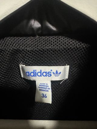 sudaderas adidas originals retro tela brillo    