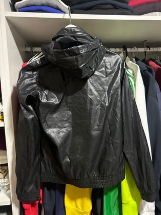 sudaderas adidas originals retro tela brillo    