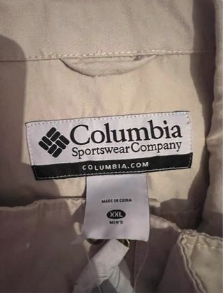 Cazadora Columbia Nueva