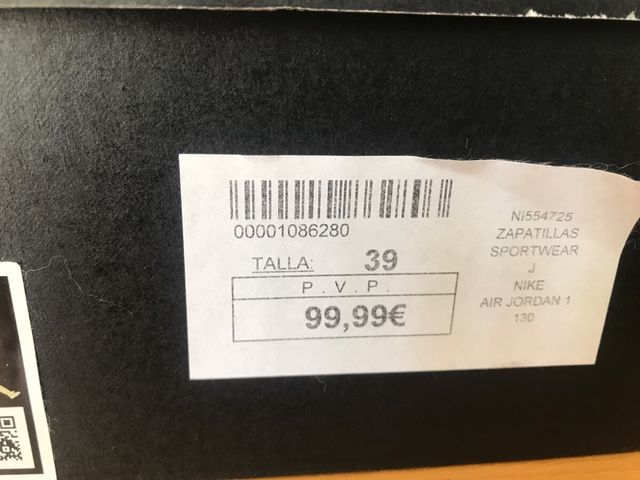 Deportivas Jordan Nike