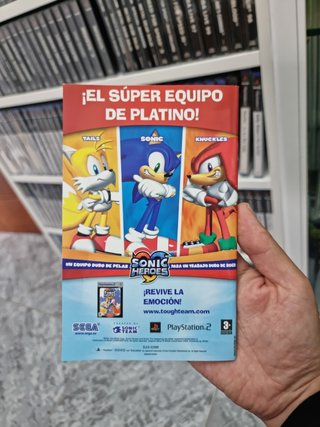 Sonic PS2 PAL ESP