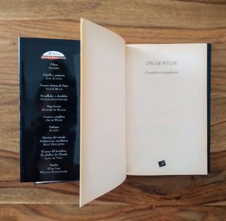 Libro Oscar Wilde / Cuentos Completos