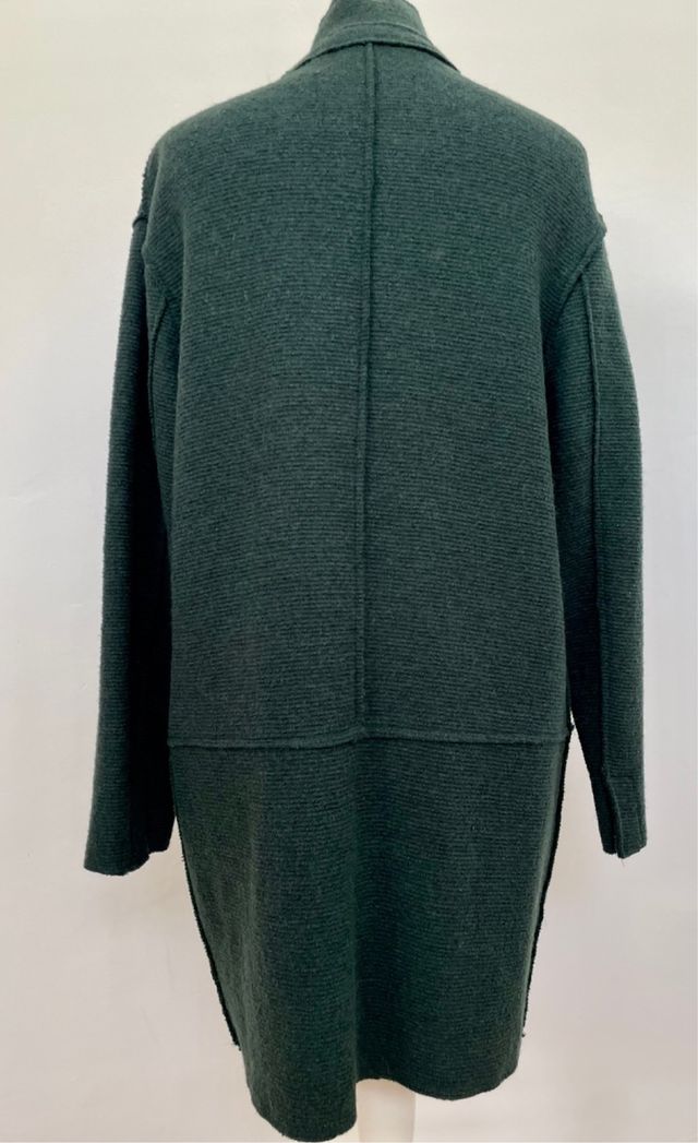 Abrigo verde Zara como NUEVO