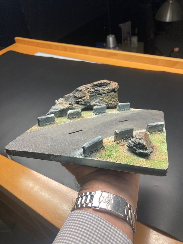 Diorama curva 1/43 o 1/32