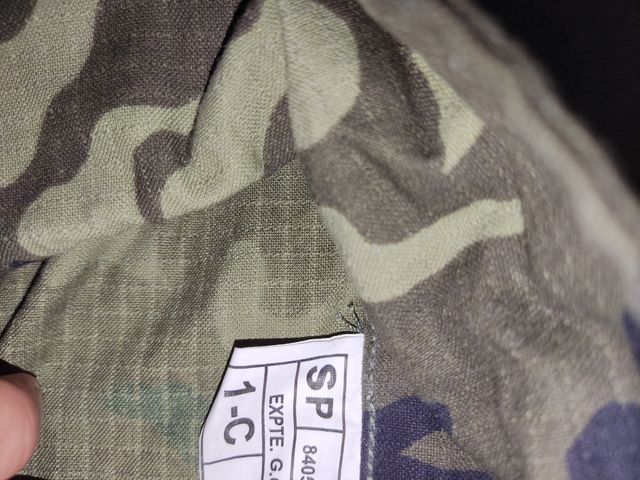 Vecchio costume militare Mimeta 1