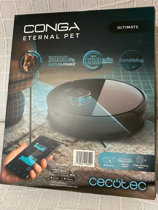 Aspiradora conga eternal pet