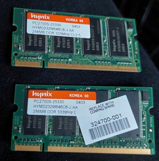 Memorias Ram ddr 333