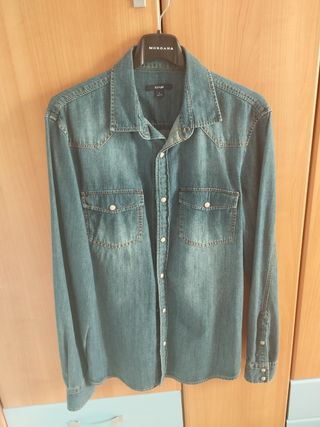 Camisa vaquera hombre 