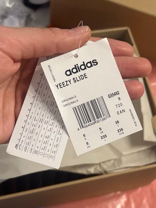 Yeezy slide talla 38