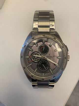 Reloj Caballero festina multifuncion acero 