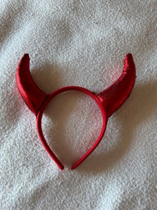 Cuernos rojo diablo demonio carnaval