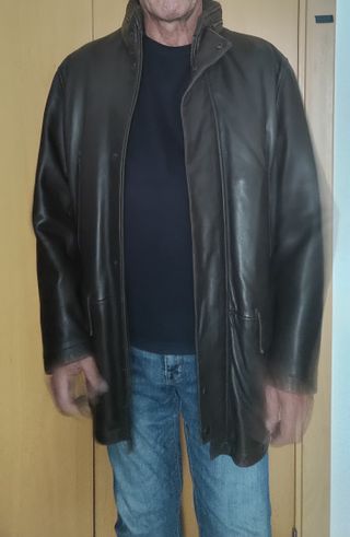 Chaquetón de piel