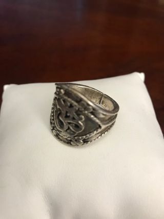 Anillo de plata