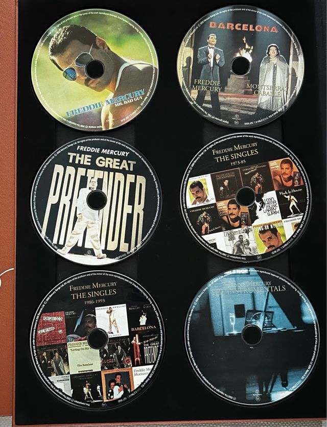 FREDDIE MERCURY THE SOLO COLLECTION