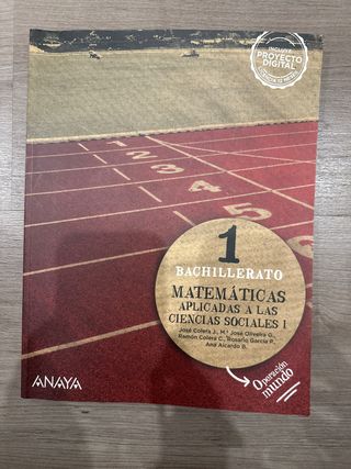 Matemátivmcas aplicadas a las ciencias sociales