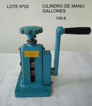 Herramienta joyería, Prensa, cilindro, taladro?