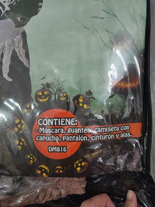 Disfraz Halloween niño 7 8 9 años