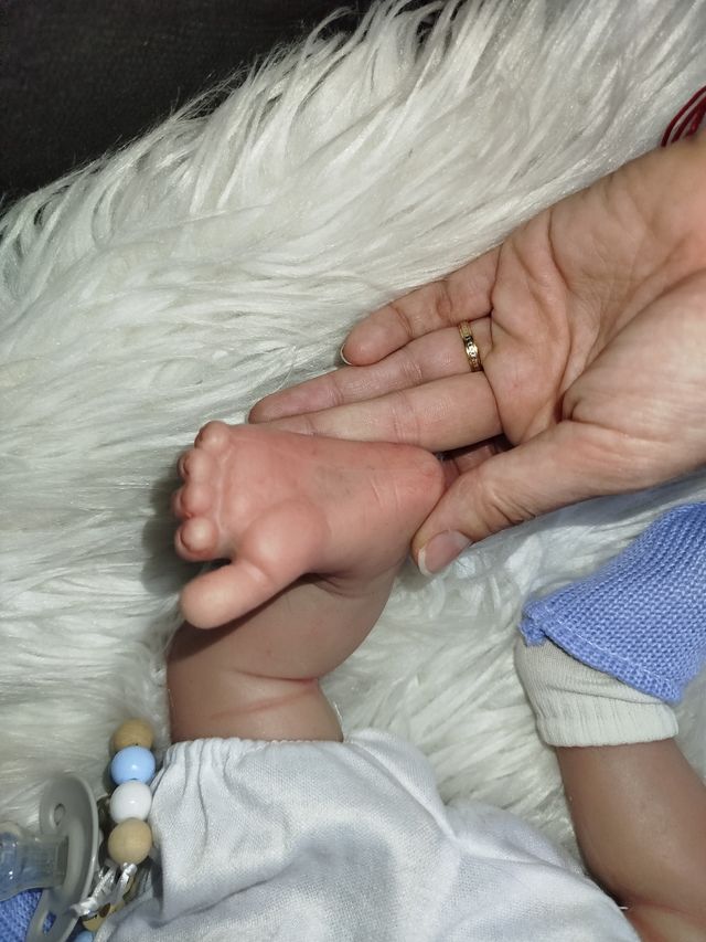 Bebé reborn silicona