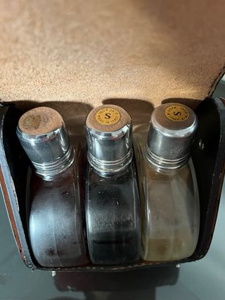 Porta fiaschetta vintage