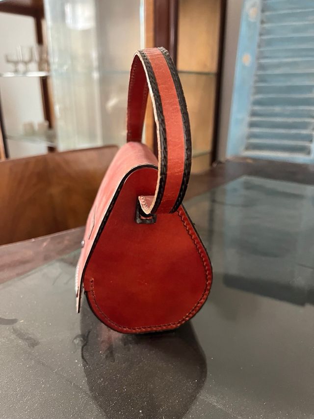 Porta fiaschetta vintage