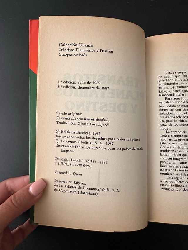 Tránsitos planetarios y destino