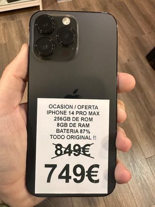 OFERATA iPhone 14 Pro Max 256gb - Ocasion
