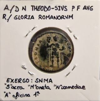MAIORINA reducida de Teodosio I