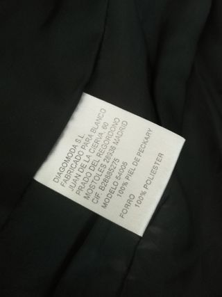 Cazadora vintage de piel