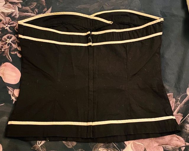 Corpiño Negro y Blanco