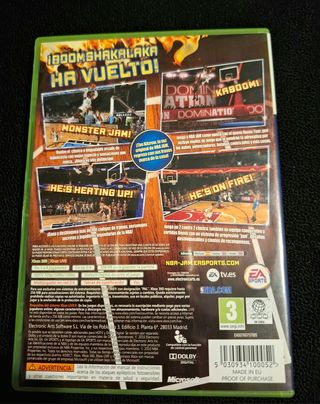 NBA JAM Xbox 360 nuevo PAL España 