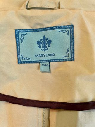 Parka verde menta con cinturón
