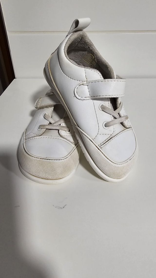 Zapato Feroz, feroces Paterna blancas XL+